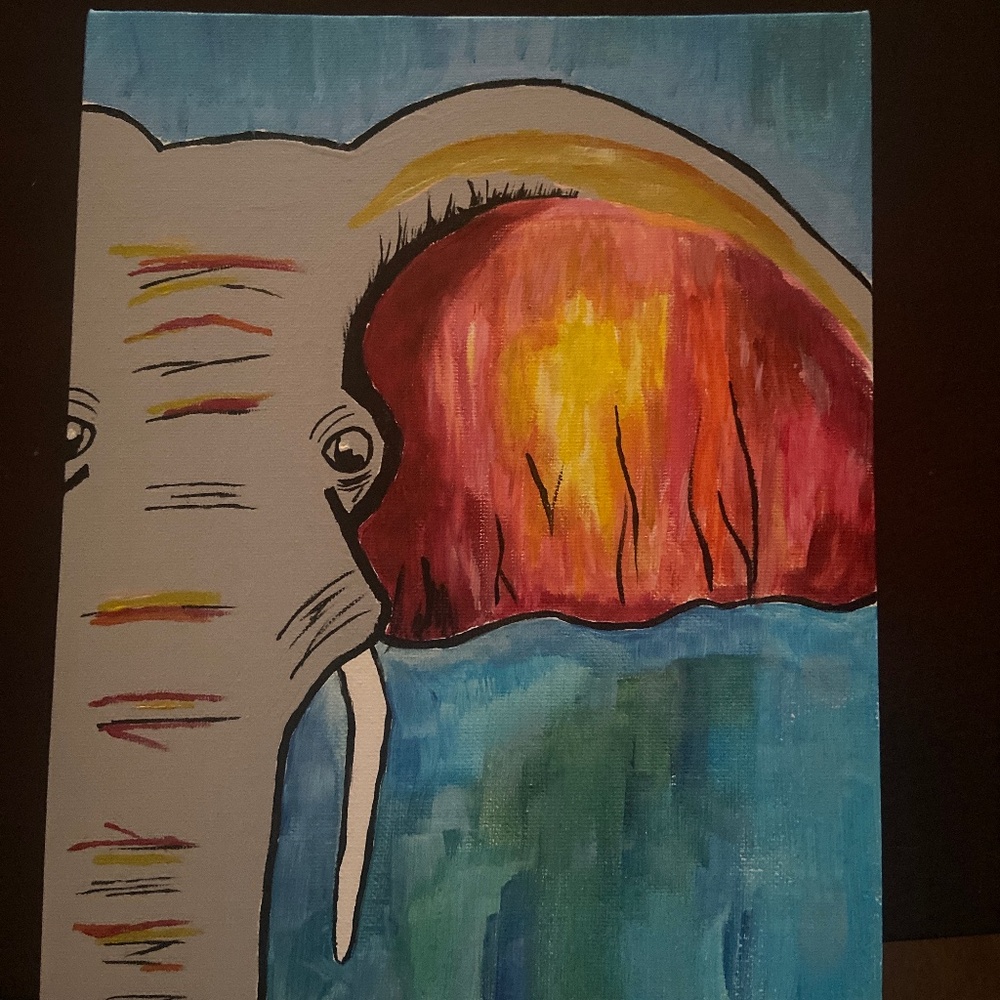 Elephant painting